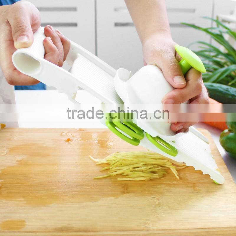 Cheap OEM 5 pcs Multi Vegetable Slicer and grater Chopper Kitchenware Set as seen on tv