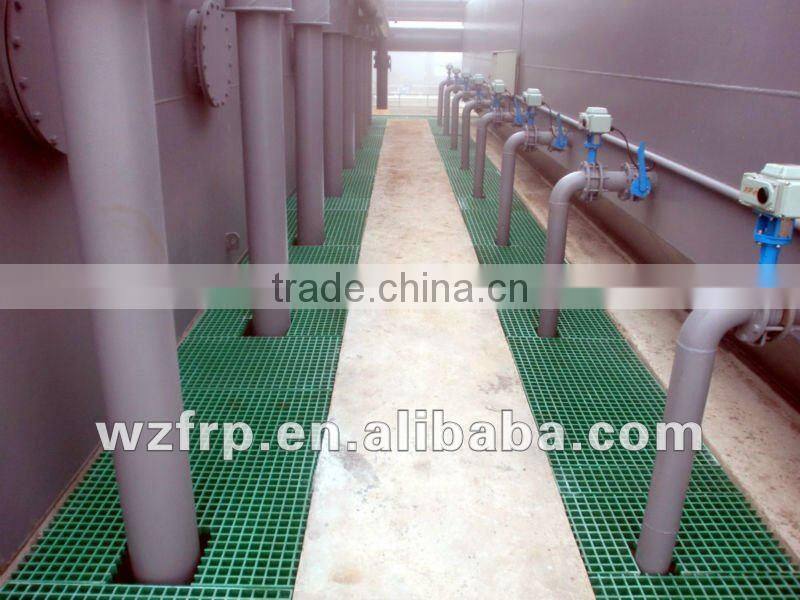 Fiberglass FRP Glassfiber GRP Drain Grating