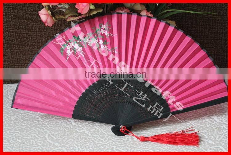 Pomotional best sale fabric foldable fan