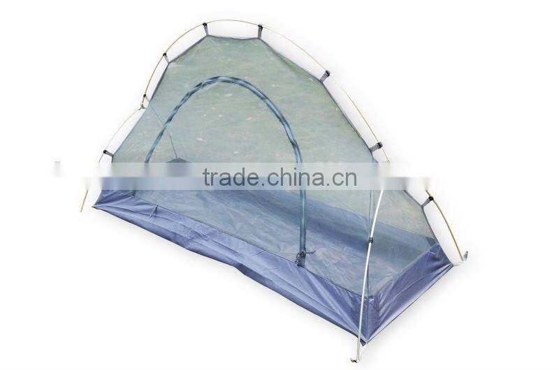 double layer roof camping tent for 1 person
