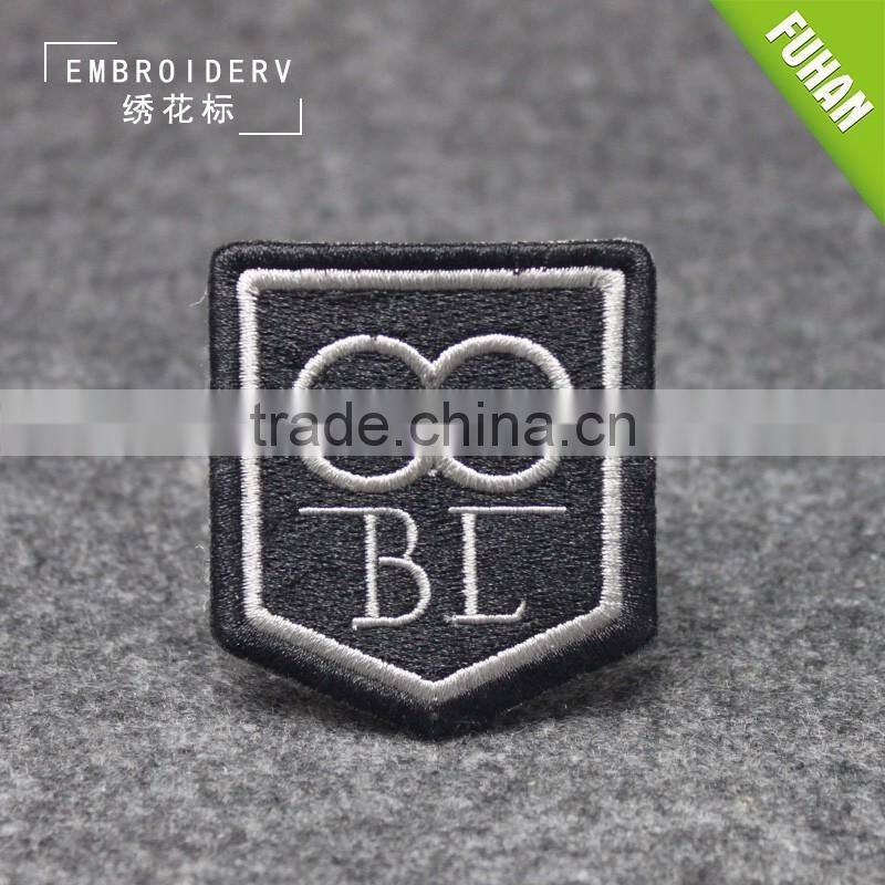 Hangzhou Garment Accessories Custom Design Sewing Embroidery Badges