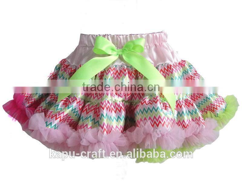 Wholesale fashion fluffy birthday tutu pettiskirt tutorial for baby girls