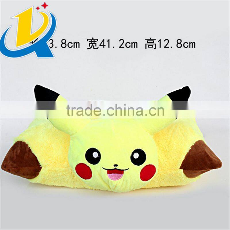 Top quality cheap soft Pokemon Go plush pikachu pillow