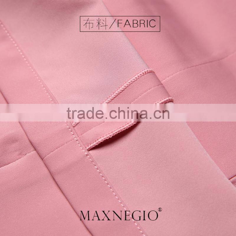 Guangzhou Wholesale Fashion Elegant Pink Sweetheart Evening Dress for Lady