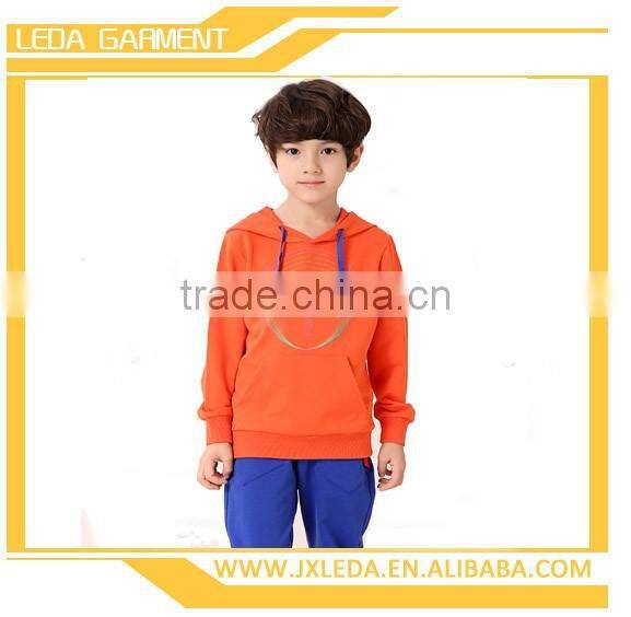 Boys french terry hoodie&sweatshirt with hood