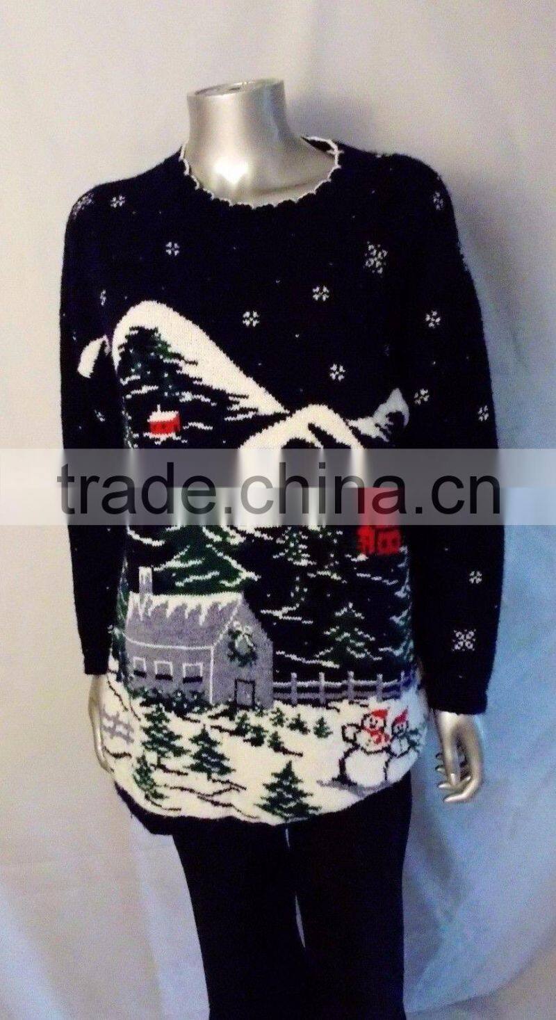 Ueknix snitted Christmas sweaters Ugly sweaters pullover Christmas jumper