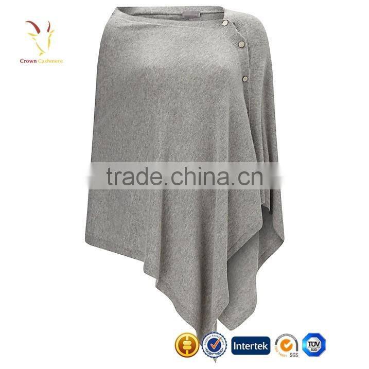 Top 10 Grey Cashmere Wool Poncho Wrap
