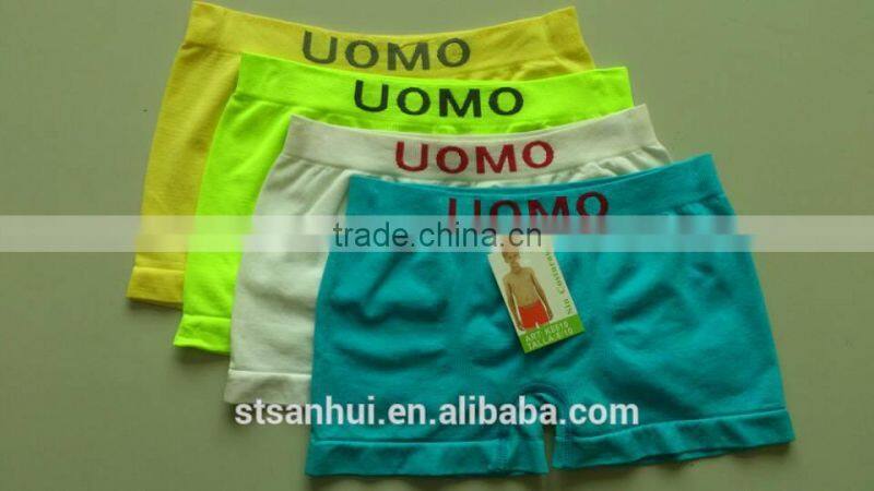 sexy boy boxer briefs/seamless young boys uomo boxers underwear