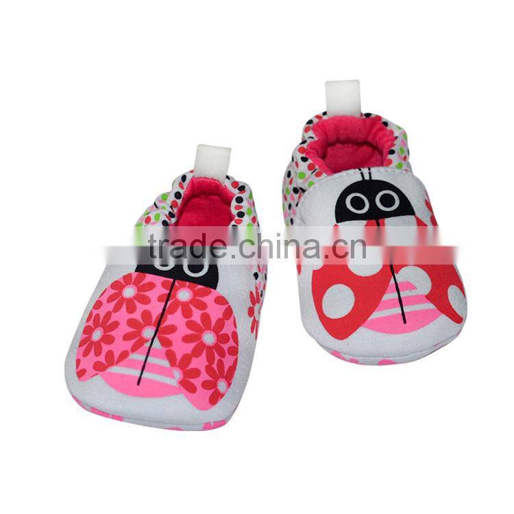 Cute beatles printed baby shoes