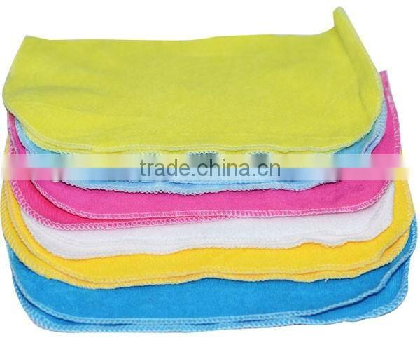 Wholesale Cheap eco-friendly face towel baby handkerchief 100% cotton terry baby/newborn washcloth
