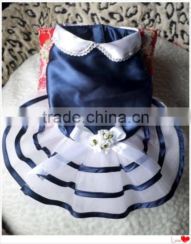 Eco-friendly Dog Clothing stain princess dress for dogs