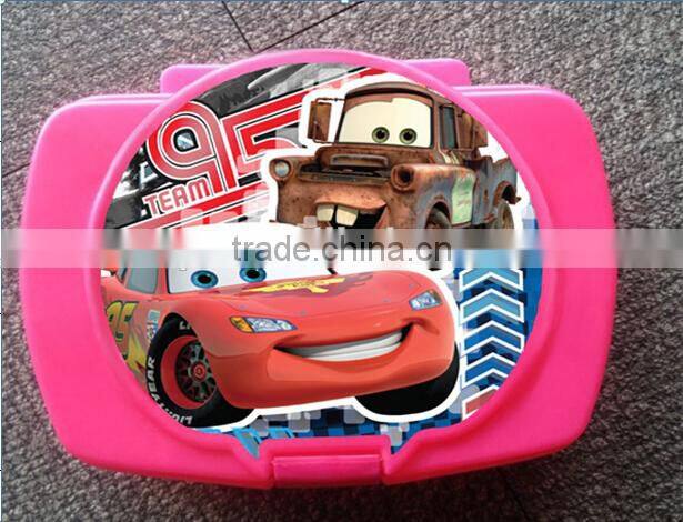 2015 new Advertising school lunch bento box/kids food container