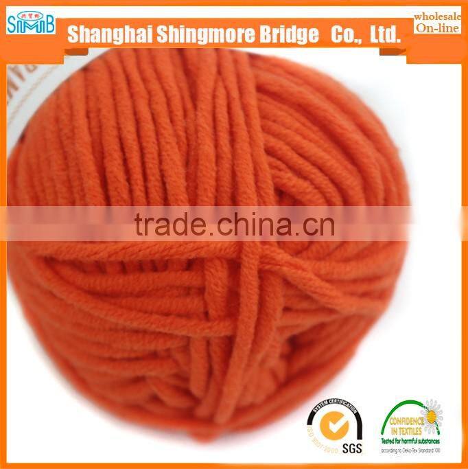 Knitting yarn factory best selling oeko tex certified acrylic cotton baby yarn crochet