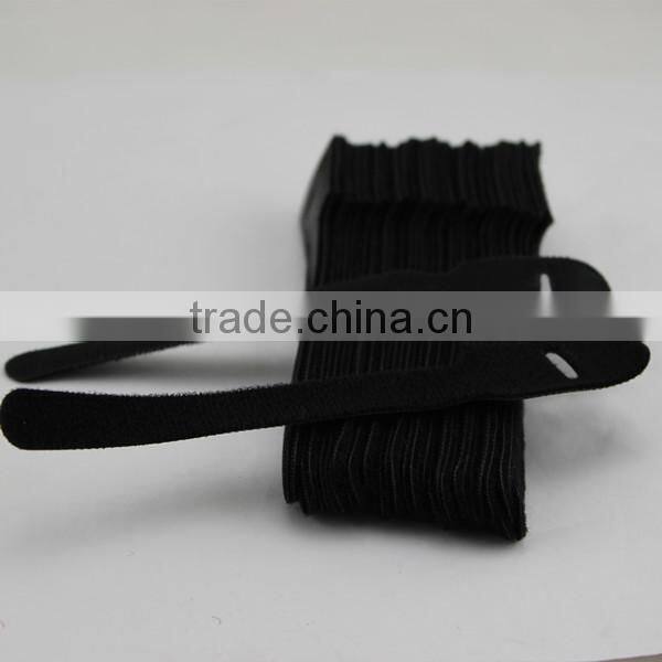 Wire accessories cable ties with back to back hook and loop
