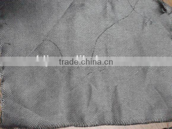 Stainless steel fabriccators metal fiber woven fabric made in china
