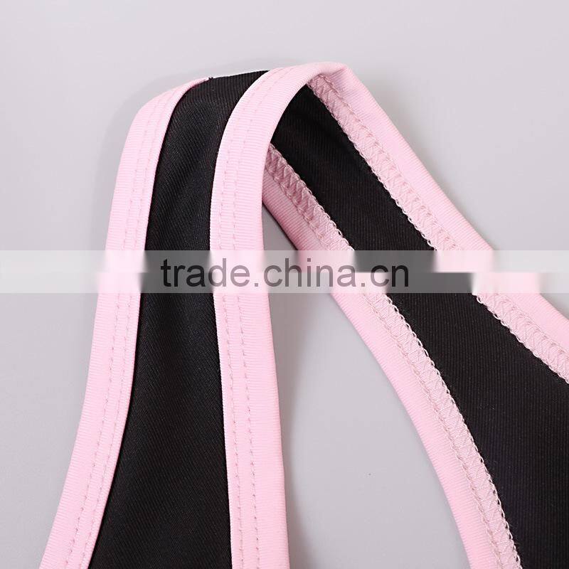 Women's High Impact Running Bra Padded Racerback Sexy Sports Bra