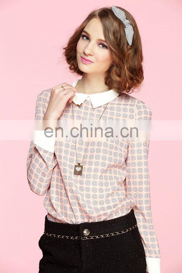 Ladies long sleeve blouses,elegant blouses long sleeve,fashion blouses