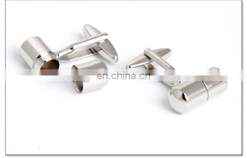 Openable Pills Shirt Cufflinks Mens