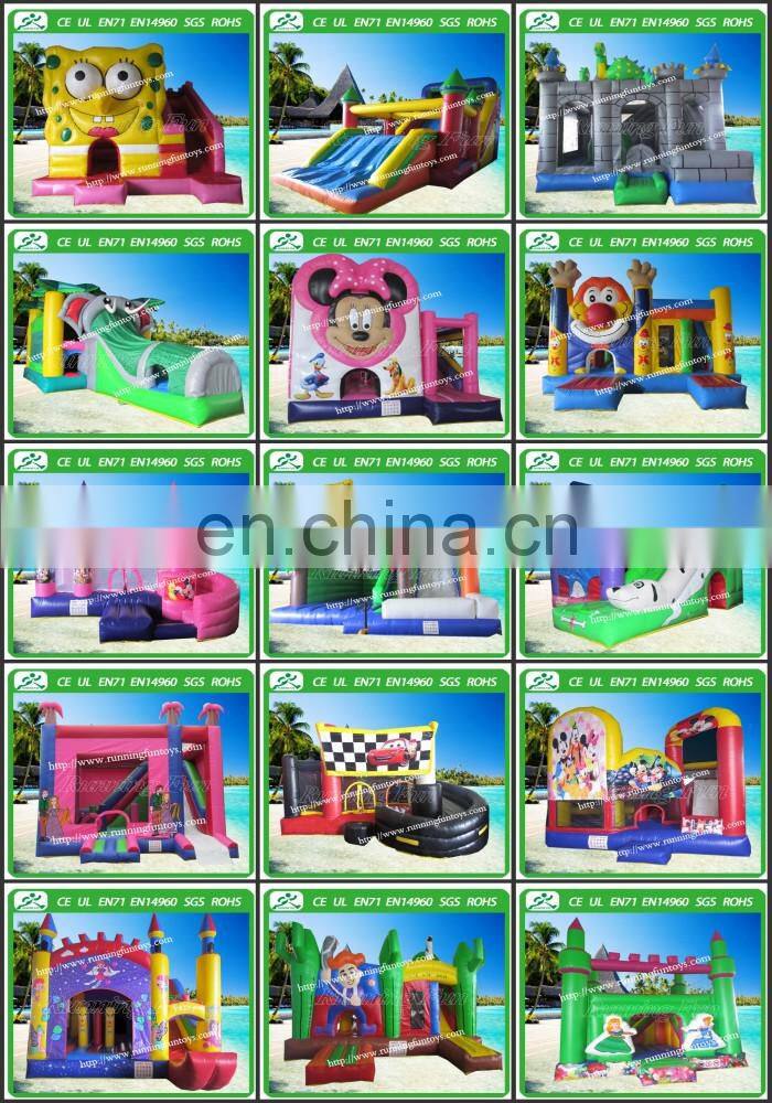 Cowboy inflatable bouncy castle for commercial use