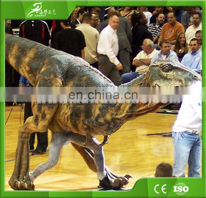 KAWAH China Manufacture Amusement Park Realistic Guy Riding Dinosaur Costume