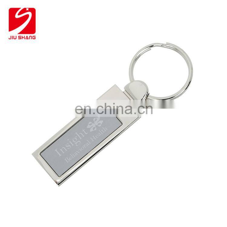 promotional metal key chain metal blank keychain