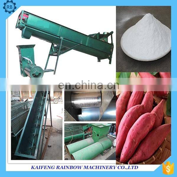 Electrical Manufacture Kudza Root Starch Extract Machine potato cassava starch extracting machine