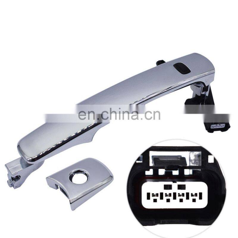 Front LH Outside Door Handle Smart Entry for Nissan Rogue Free Ship 80640-CZ31B