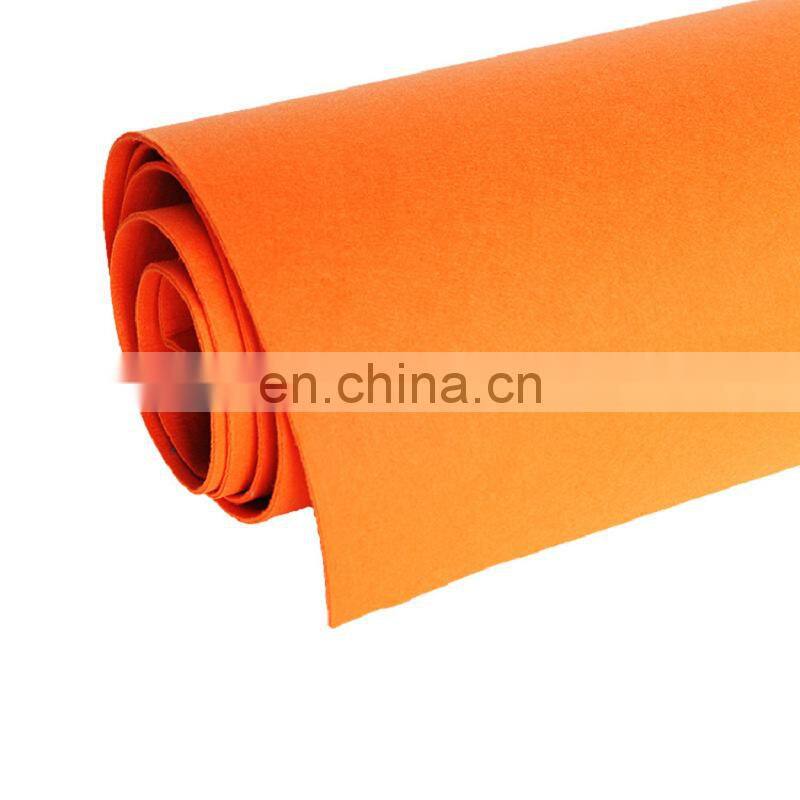 Colorful Nonwoven Non-woven Polyester Felt Fabric