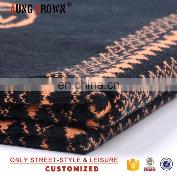 OEM Service custom printed fabric wholesale winter scarf
