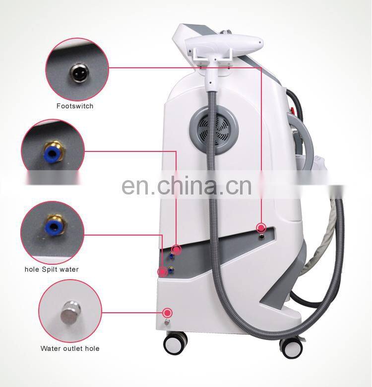 Guangzhou Renlang skin tightening RF tattoo removal laser hair removal IPL lamp