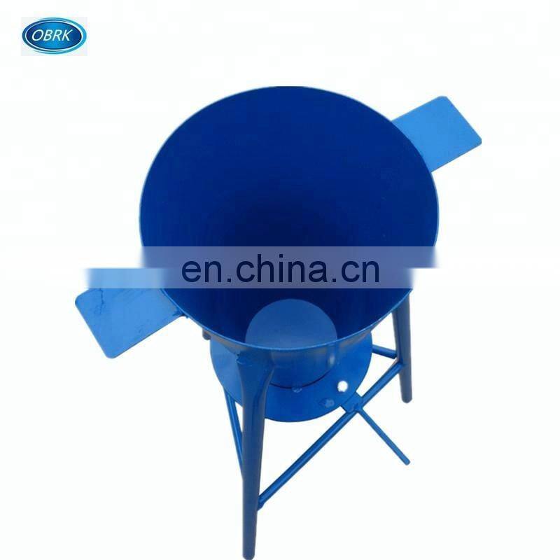 Custom made Concrete Slump Cone Testing Apparatus Inverted Concrete Slump Test Cone