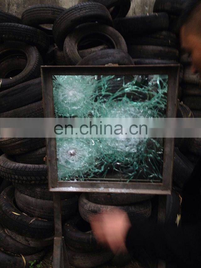 22mm 25mm 30mm 40mm safety Bullet proof Glass price for sale with ISO BV&CE Bulletproof Glass