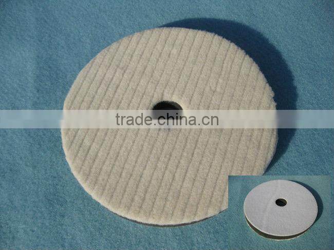 7'' genuine Wool polishing pad