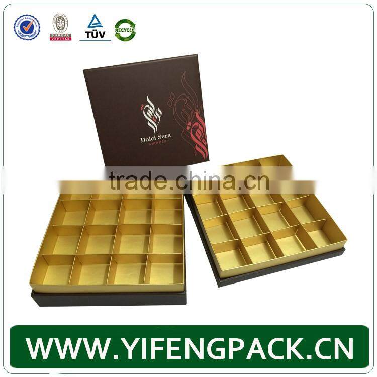 Chocolate Box selection, Victorian cardboard chocolate box Greenfield's bitter-sweet, hexahedral chocolate box