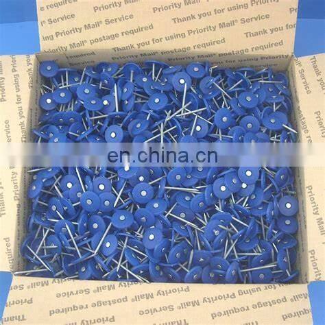 Plastic Cap Umbrella Head Roofing Nails Stainless Steel Nails With Plastic Head