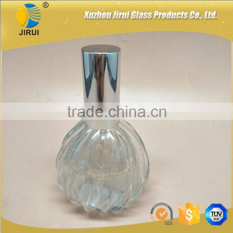 80ml clear empty glass diffuser bottles with pump
