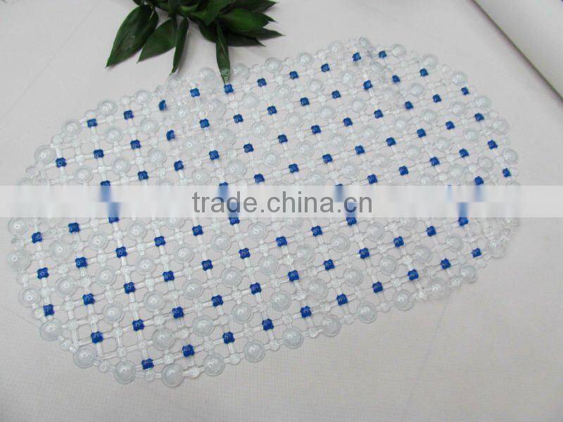 different color thin bathroom pvc mat