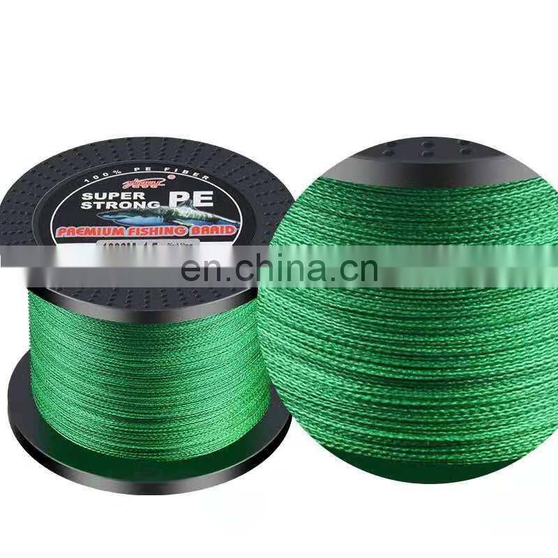 1000m dymanee multicolor PE fishing line 4 strands