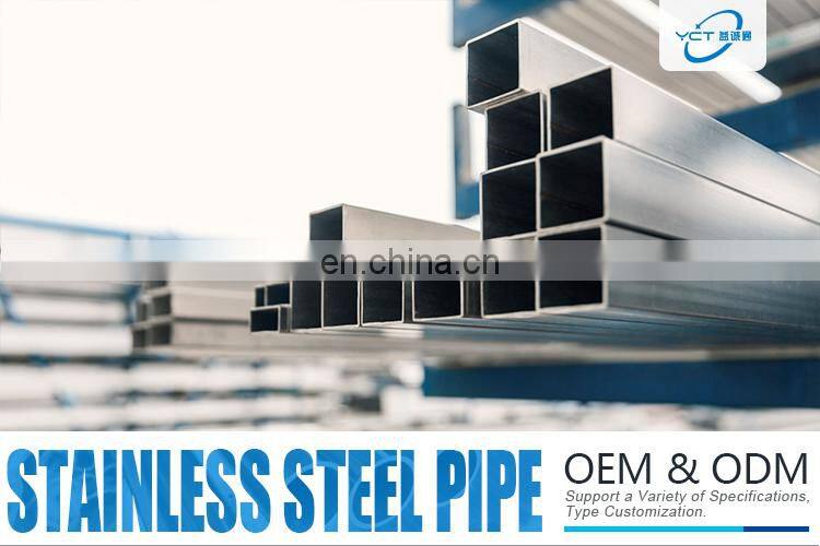 304 316 316L inox square / rectangular tubes stainless steel welded pipe