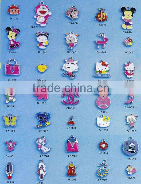 DIY rhinestone letter slide charm ( product catalog 26-30)