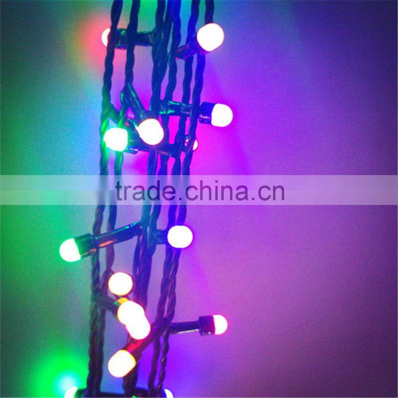 led christmas string light multicolor