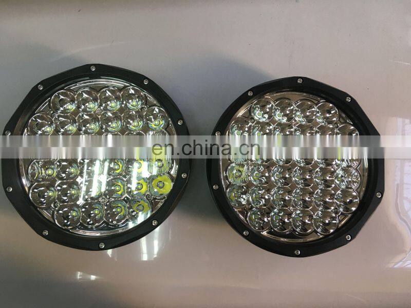 LED6493 LED WORK LIGHT headlight Aluminum Alloy Driving lights spotlights auxiliary lights 9inch spot beam 128w LANTSUN