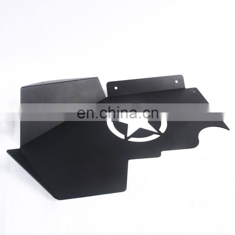 Aluminum alloy inner fender liner for Jeep Wrangler JL 18+ 4X4 accessory maiker manufacturer