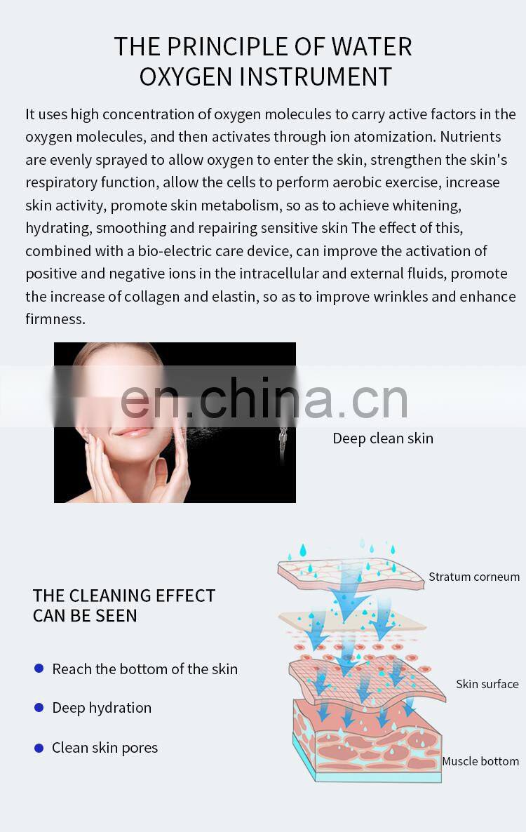 3 In1 Diamond Microdermabrasion Hydra Beauty Machine Facial Peeling Suction Oxygen Jet Skin Rejuvenation Dermabrasion Instrument