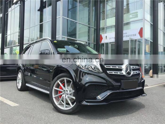 Runde Perfect Fitment For Mercedes-Benz GLS 3501/400/500 AMG Upgrade GLS63 Body Kit Front Bumper Assembly Rear Bumper Assembly