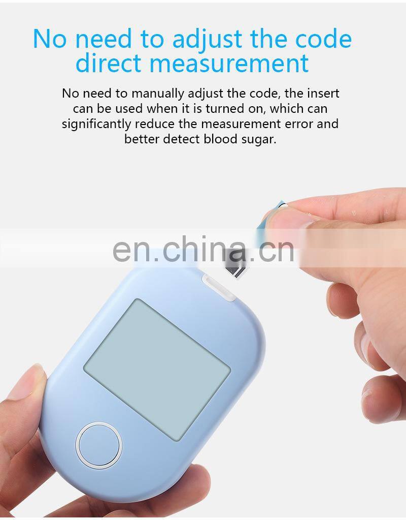 Manufacturer direct selling blood glucose meter, home test paper needle 50 piece blood glucose meter PCBA