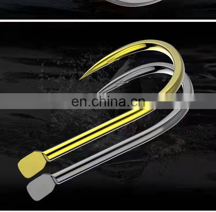 Proberos 11pcs/Bag Carbon Steel Tuna Hook Circle Hook