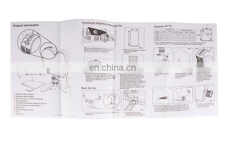 2020 Hot Sell 12 Movies Disco Light Mini Window Home Theater