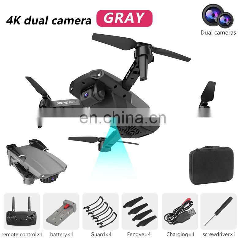4K dual Camera RC Quadcopter Toy Mini Drone Wide-angle Professional FPV E99 drone