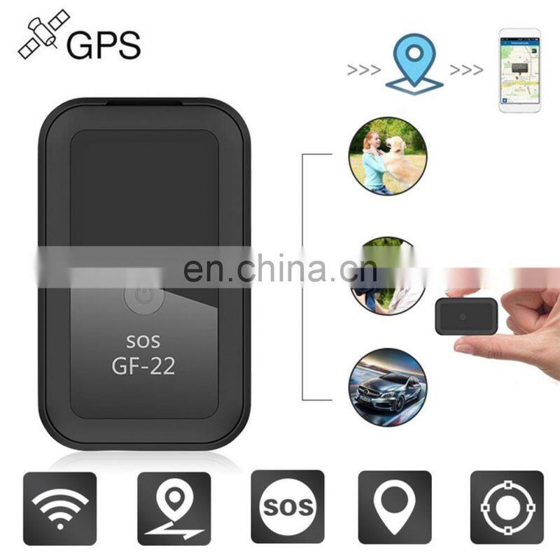 GF22 GSM & GPS Real Time tracker Locator for kids pet mini size Strong Magnetic Tracking Device for Car Motorcycle Truck